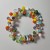 leząca płasko Ręcznie wykonana bransoletka ze szkła artystycznego  lampwork. Energia Koloru